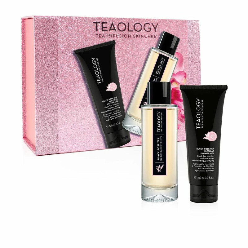 Cofanetto Profumo Donna Teaology Black Rose Tea EDT 2 Pezzi Cofanetto Profumo Donna Teaology Black Rose Tea EDT 2 Pezzi