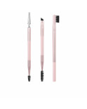 Set di Pennelli per il Trucco Real Techniques Brow Styling Rosa 3 Pezzi Set di Pennelli per il Trucco Real Techniques Brow Styling Rosa 3 Pezzi