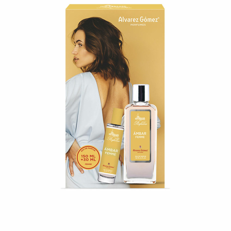 Cofanetto Profumo Donna Alvarez Gomez Ambar 2 Pezzi Cofanetto Profumo Donna Alvarez Gomez Ambar 2 Pezzi