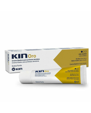 Crema per Fissaggio Dentiera Kin Oro (75 ml)