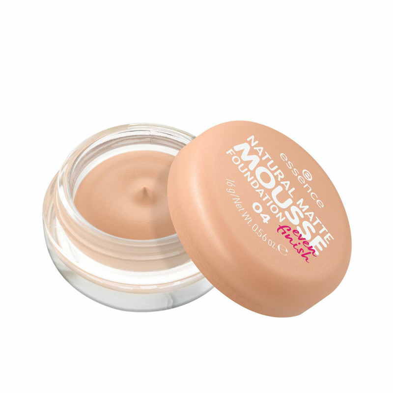 Base per il Trucco in Mousse Essence NATURAL MATTE Nº 04 16 g Base per il Trucco in Mousse Essence NATURAL MATTE Nº 04 16 g