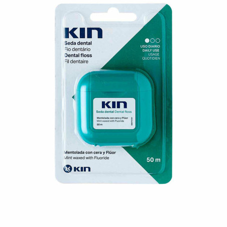 Filo Interdentale Kin Mentolo 50 ml 50 m