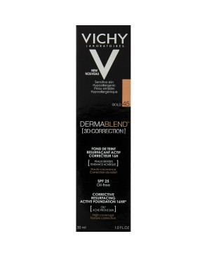 Base per Trucco Fluida Vichy Dermablend D Correction 45-gold Nº 45-gold (30 ml)