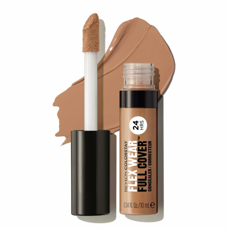 Correttore Liquido Revlon ColorStay Flex Wear Full Cover Nº 60 Deep 10 ml Correttore Liquido Revlon ColorStay Flex Wear Full Cover Nº 60 Deep 10 ml