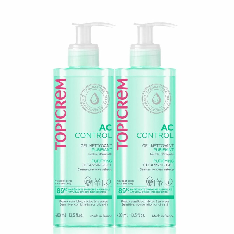 Gel Detergente Viso Topicrem AC TOPICREM 400 ml Gel Detergente Viso Topicrem AC TOPICREM 400 ml