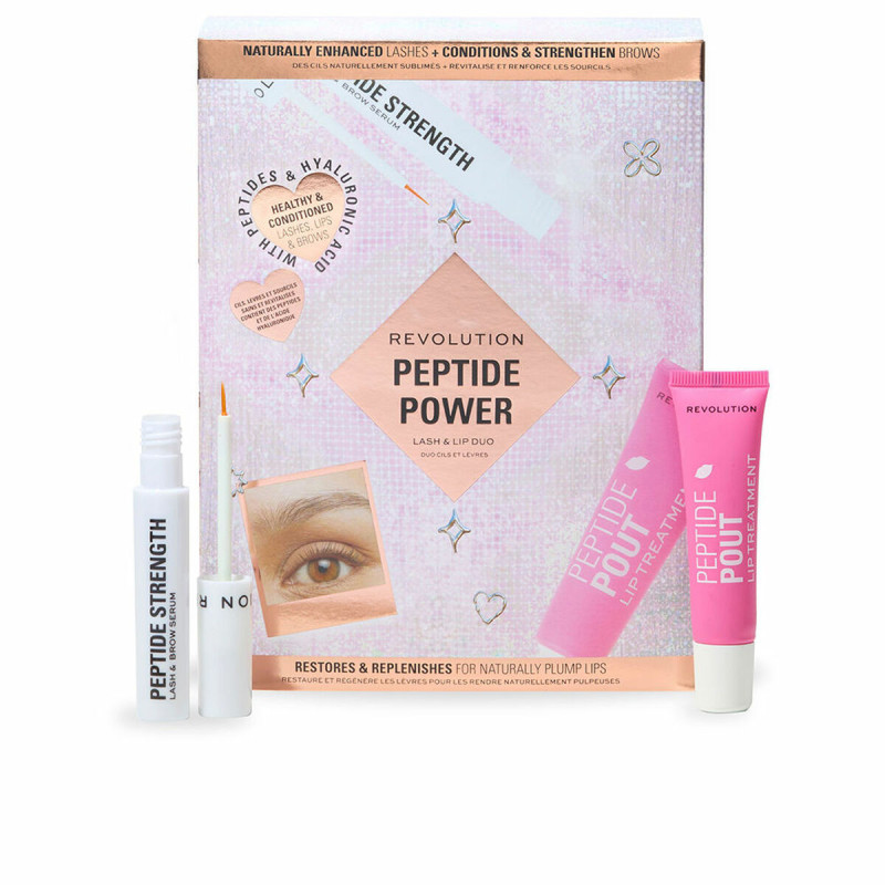 Set da Trucco Revolution Make Up PEPTIDE POWER 2 Pezzi Set da Trucco Revolution Make Up PEPTIDE POWER 2 Pezzi