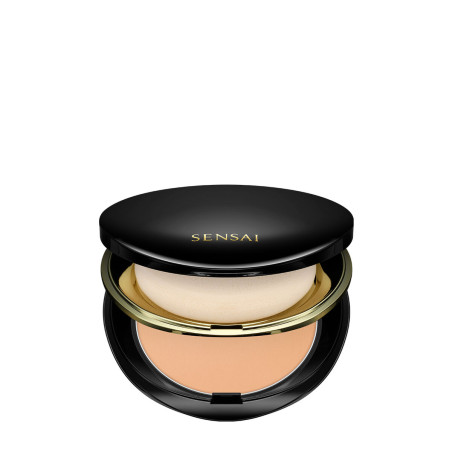 Base per il Trucco in Polvere Sensai Total Finish Nº TF103 Warm beige Spf 10 11 g Ricarica
