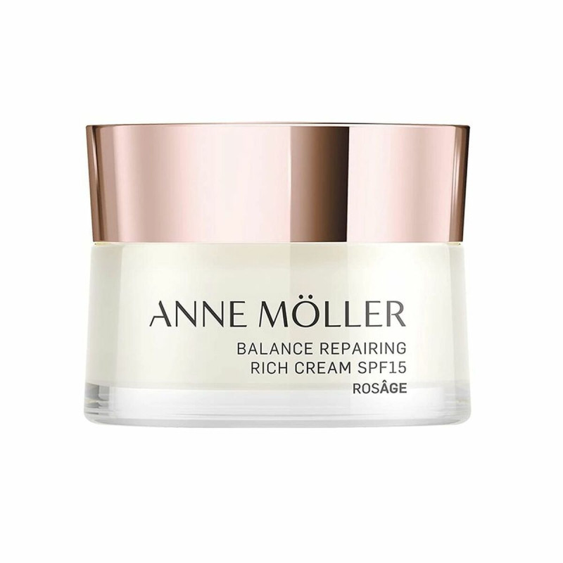 Crema Viso Anne Möller ANNE MOLLER Spf 15 50 ml Crema Viso Anne Möller ANNE MOLLER Spf 15 50 ml