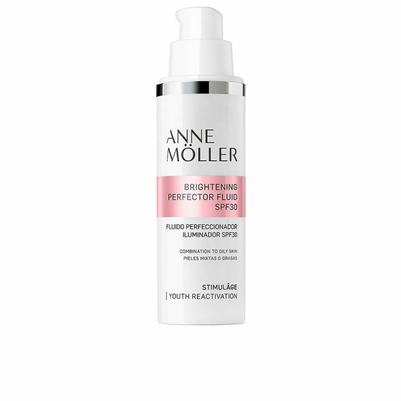 Fluido di Bellezza Illuminante Anne Möller Stimulâge Spf 30 50 ml Fluido di Bellezza Illuminante Anne Möller Stimulâge Spf 30 50 ml