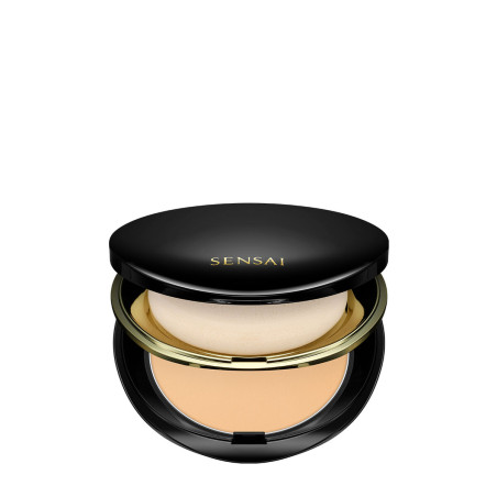 Base per il Trucco in Polvere Sensai Total Finish Nº TF202 Soft beige Spf 10 11 g Ricarica