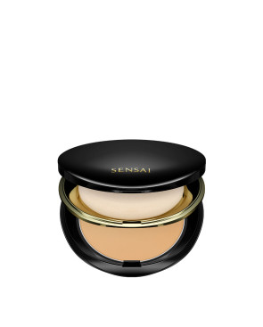 Base per il Trucco in Polvere Sensai Total Finish Nº TF203 Natural beige Spf 10 11 g Ricarica