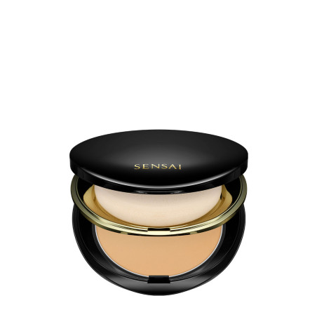 Base per il Trucco in Polvere Sensai Total Finish Nº TF203 Natural beige Spf 10 11 g Ricarica
