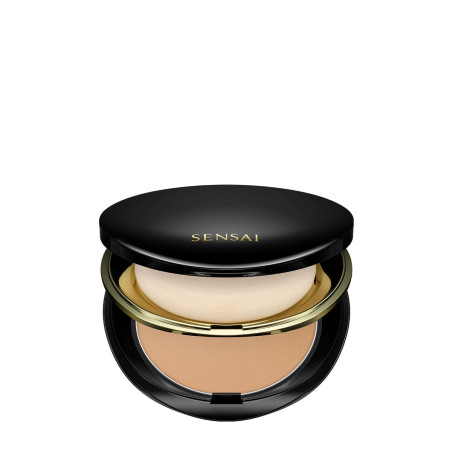 Base per il Trucco in Polvere Sensai Total Finish Nº TF204,5 Amber beige Spf 10 11 g Ricarica