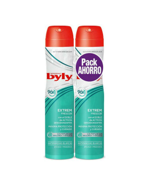 Deodorante Spray Invisibile e Anti-macchia Extrem Byly (2 uds)