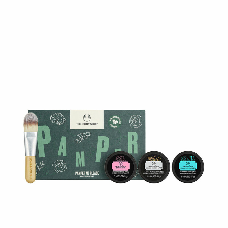 Set Cosmetica Unisex The Body Shop FACE MASK 4 Pezzi Set Cosmetica Unisex The Body Shop FACE MASK 4 Pezzi