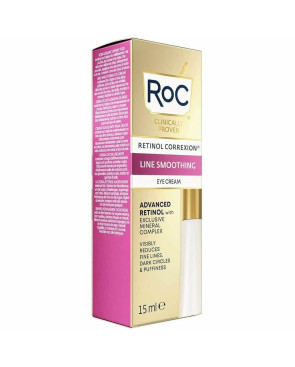 Crema Contorno Occhi Roc Line Smoothing Retinolo (15 ml)