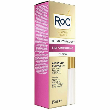 Crema Contorno Occhi Roc Line Smoothing Retinolo (15 ml)