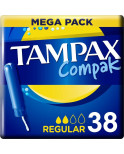 Assorbenti Interni Regolari Tampax Compak 38 unidades Assorbenti Interni Regolari Tampax Compak 38 unidades