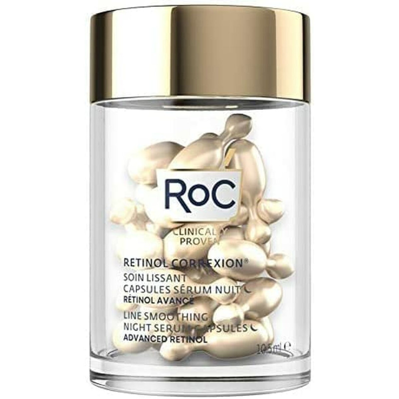 Siero Viso Roc Line Smoothing Retinolo Notte 30 Capsule Siero Viso Roc Line Smoothing Retinolo Notte 30 Capsule