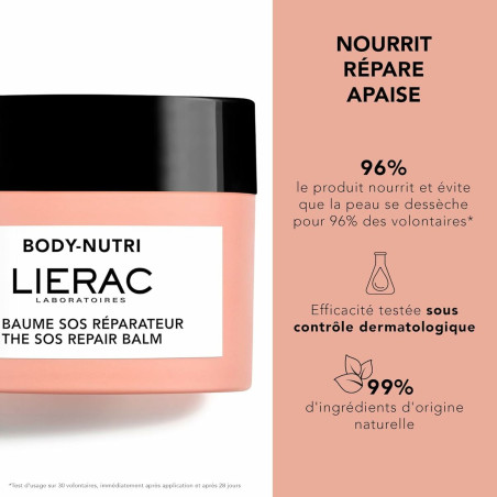 Balsamo Riparatore per il Corpo Lierac BODY-NUTRI 30 ml