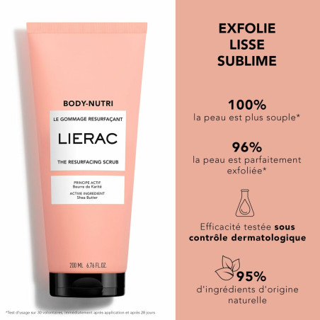 Esfoliante Corpo Lierac BODY-NUTRI 200 ml Rigenerante