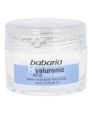 Crema Viso Idratante Babaria Acido Ialuronico (50 ml)