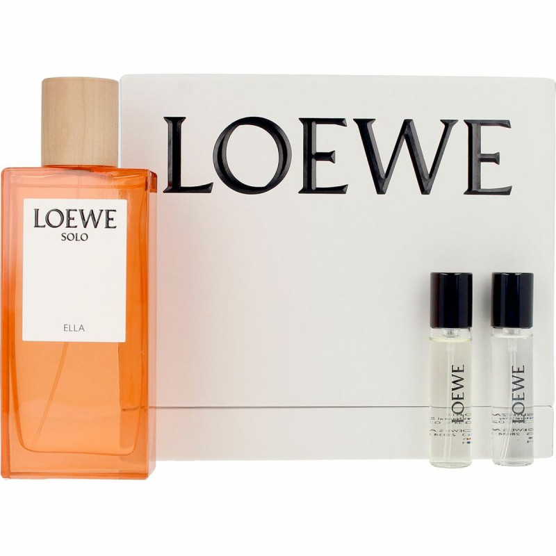 Cofanetto Profumo Donna Loewe Solo Ella 3 Pezzi Cofanetto Profumo Donna Loewe Solo Ella 3 Pezzi