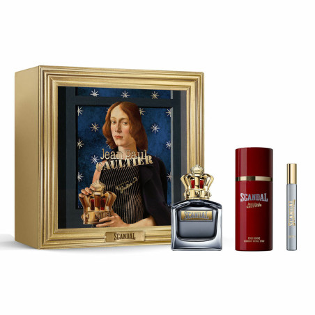 Cofanetto Profumo Donna Jean Paul Gaultier SCANDAL POUR HOMME EDT 3 Pezzi