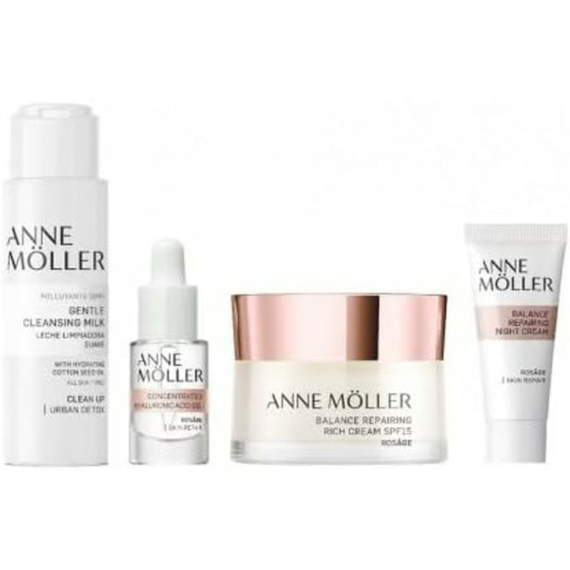 Set Cosmetica Unisex Anne Möller Rosâge Balance Rich Repairing Cream 4 Pezzi Set Cosmetica Unisex Anne Möller Rosâge Balance Rich Repairing Cream 4 Pezzi