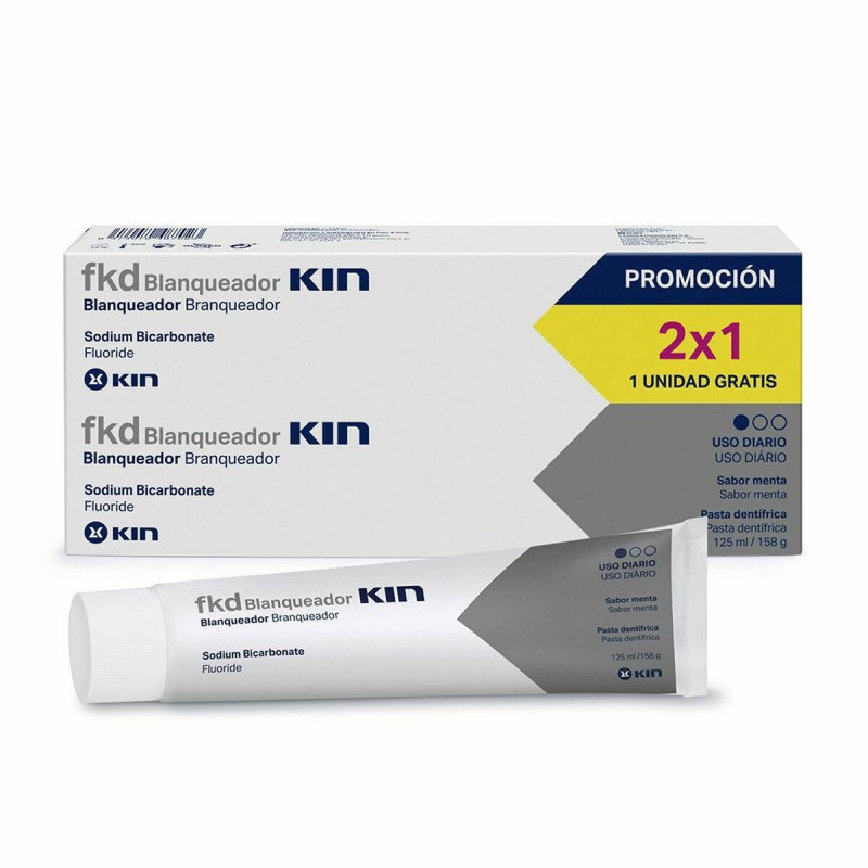 Dentifricio Kin FDK 2 x 125 ml (2 Pezzi) Dentifricio Kin FDK 2 x 125 ml (2 Pezzi)