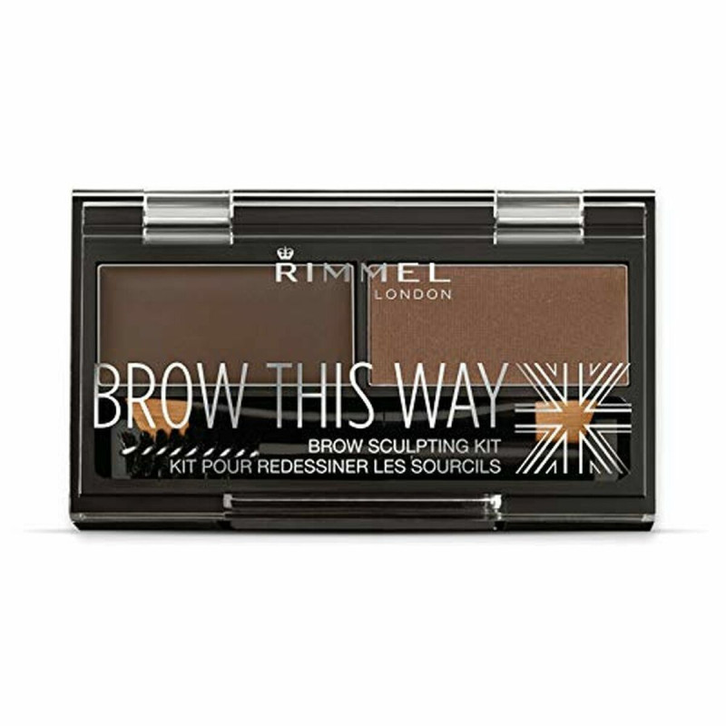 Trucco per Sopracciglia Rimmel London Brow This Way 003-Dark Brown Trucco per Sopracciglia Rimmel London Brow This Way 003-Dark Brown