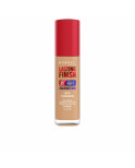 Base per Trucco Fluida Rimmel London Lasting Finish Nº 200 Soft Beige Spf 20 30 ml Base per Trucco Fluida Rimmel London Lasting Finish Nº 200 Soft Beige Spf 20 30 ml
