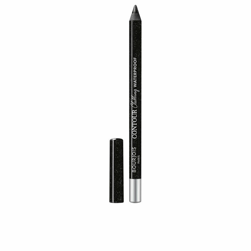 Matita Occhi Bourjois Contour Clubbing Resistente all'acqua Nº 055 Ultra Black Glitter 1,2 g Matita Occhi Bourjois Contour Clubbing Resistente all'acqua Nº 055 Ultra Black Glitter 1,2 g