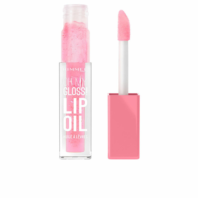 Lucidalabbra Rimmel London OH MY GLOSS! Nº 001 Pink Flush 6 ml Lucidalabbra Rimmel London OH MY GLOSS! Nº 001 Pink Flush 6 ml