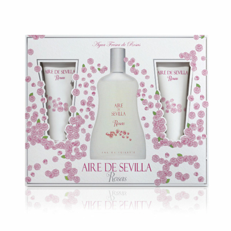 Cofanetto Profumo Donna Aire de Sevilla ROSAS 3 Pezzi