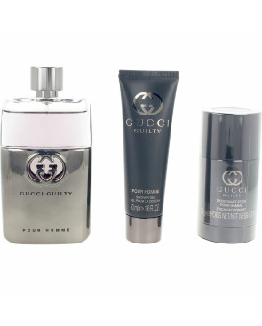 Cofanetto Profumo Uomo Gucci GUILTY POUR HOMME 3 Pezzi