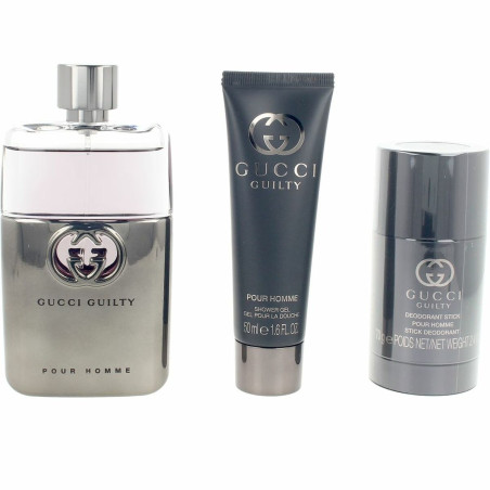 Cofanetto Profumo Uomo Gucci GUILTY POUR HOMME 3 Pezzi