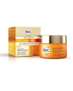 Crema Antietà Roc Multi Correxion Revive + Glow (50 ml)