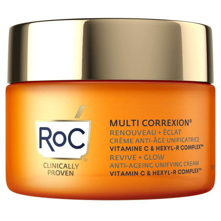 Crema Antietà Roc Multi Correxion Revive + Glow (50 ml)