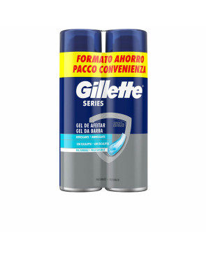 Gel da Barba Gillette SERIES 200 ml 2 Unità