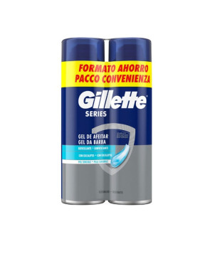 Gel da Barba Gillette SERIES 200 ml 2 Unità