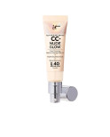 Base Cremosa per il Trucco It Cosmetics CC+ Nude Glow Fair Ivory Spf 40 32 ml Base Cremosa per il Trucco It Cosmetics CC+ Nude Glow Fair Ivory Spf 40 32 ml