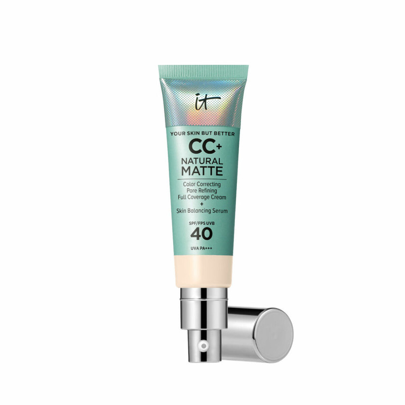 CC Cream It Cosmetics CC+ NATURAL MATTE Fair Ivory Spf 40 32 ml CC Cream It Cosmetics CC+ NATURAL MATTE Fair Ivory Spf 40 32 ml