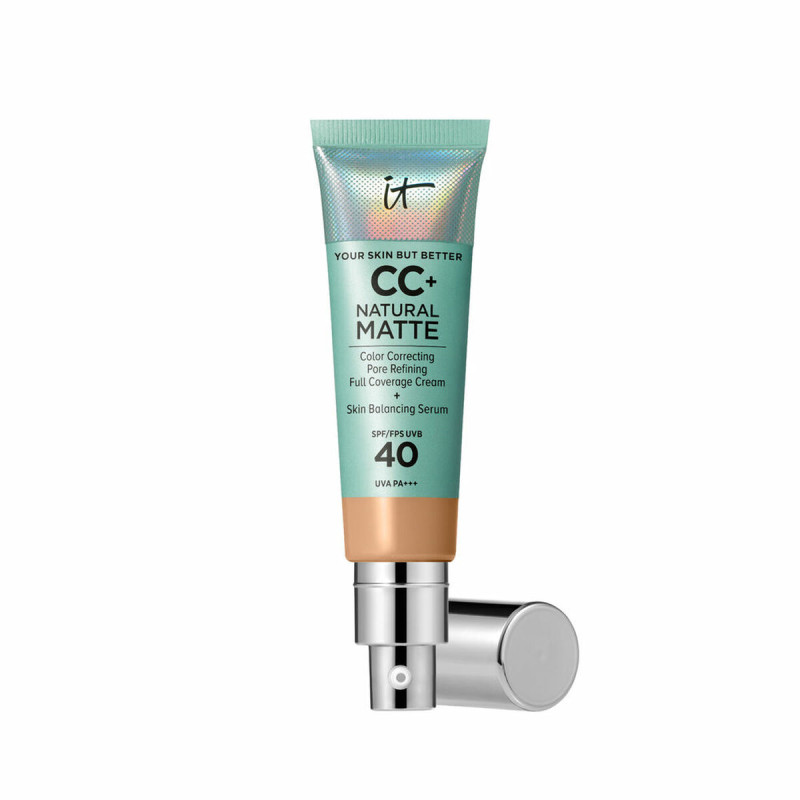 Base Cremosa per il Trucco It Cosmetics CC+ NATURAL MATTE neutral tan Spf 40 32 ml Base Cremosa per il Trucco It Cosmetics CC+ NATURAL MATTE neutral tan Spf 40 32 ml