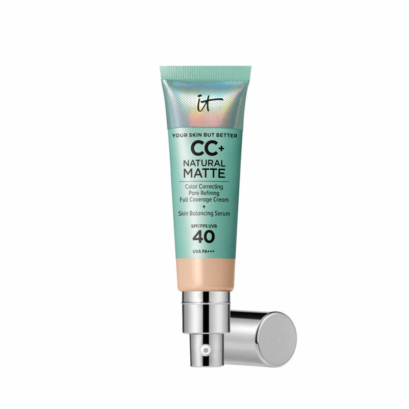 Base Cremosa per il Trucco It Cosmetics CC+ NATURAL MATTE Fair light Spf 40 32 ml Base Cremosa per il Trucco It Cosmetics CC+ NATURAL MATTE Fair light Spf 40 32 ml