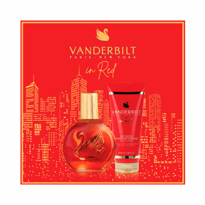Cofanetto Profumo Donna Vanderbilt IN RED 2 Pezzi