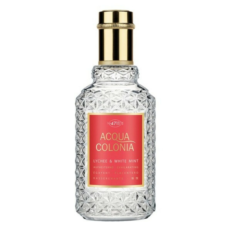 Profumo Uomo 4711 ACQUA COLONIA LYCHEE & WHITE MINT EDC 170 ml Profumo Uomo 4711 ACQUA COLONIA LYCHEE & WHITE MINT EDC 170 ml
