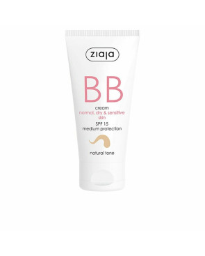 Crema Idratante con Colore Ziaja Bb Cream Naturale Spf 15 50 ml