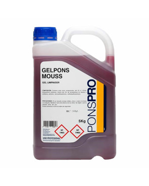 Sapone per le Mani Ponspro Gelpons Mouss Rosa 5 L