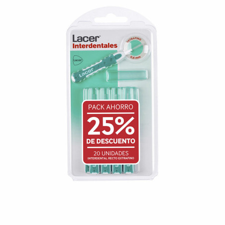 Spazzolino Interdentale Lacer RECTO EXTRAFINO 2x 10 Unità